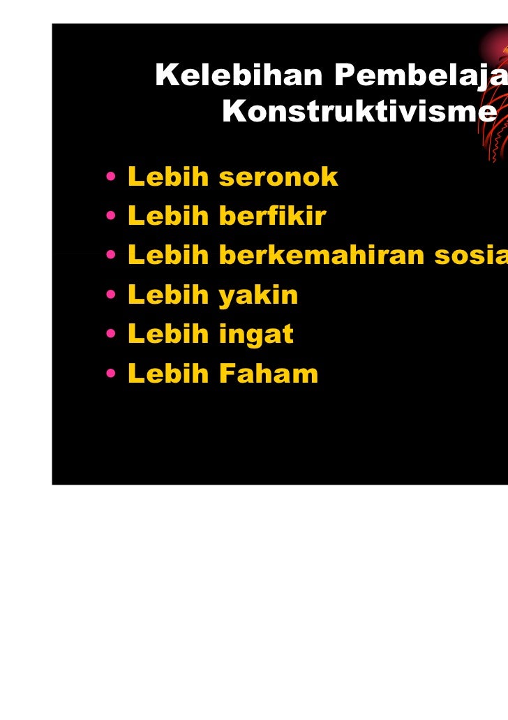 Pendekatan konstruktivisme Pendekatan konstruktivisme