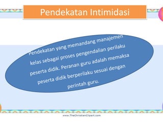 Pendekatan Intimidasi
 