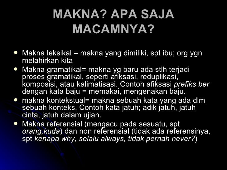 Pendekatan Semantik Baru