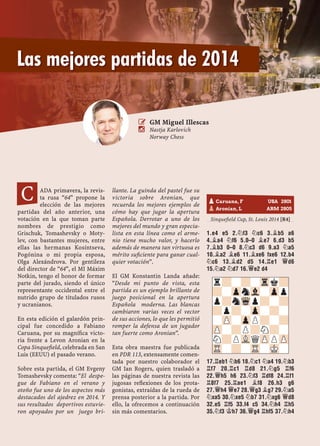 revista Peón de rey 2015