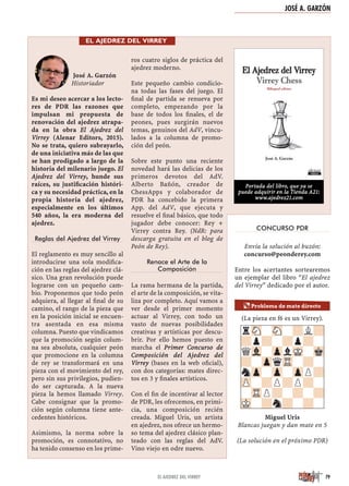 revista Peón de rey 2015