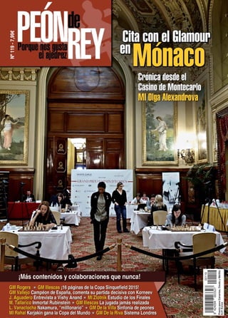 revista Peón de rey 2015