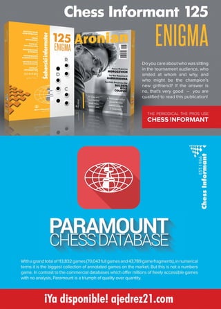 revista Peón de rey 2015