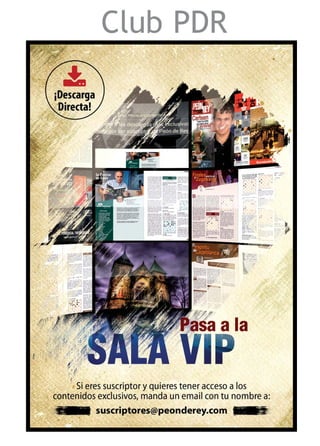 revista Peón de rey 2015