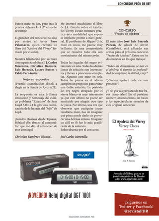 revista Peón de rey 2015