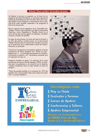 revista Peón de rey 2015