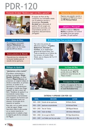 revista Peón de rey 2015