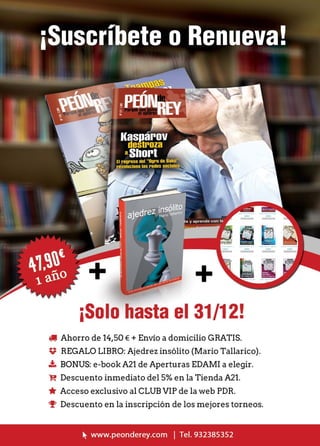 revista Peón de rey 2015