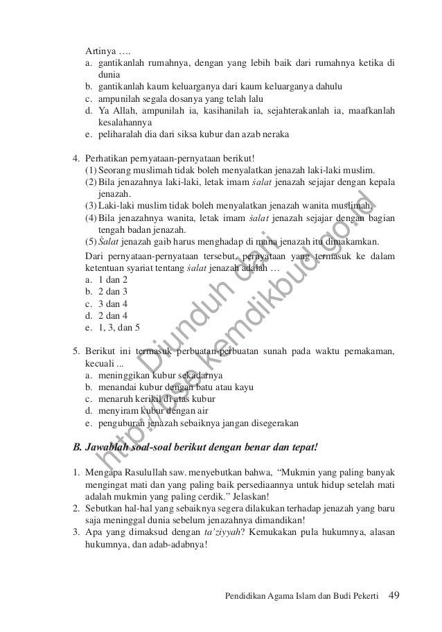 Pendidikan Agama Islam Dan Budi Pekerti Buku Siswa
