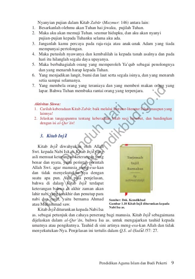 Pendidikan agama islam dan budi pekerti (buku siswa)
