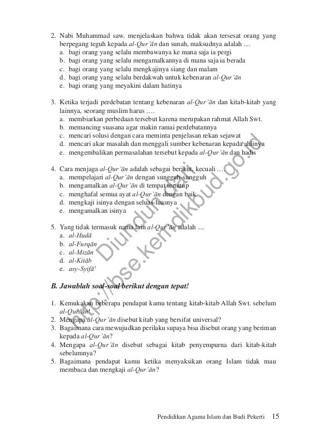 Pendidikan Agama Islam Dan Budi Pekerti