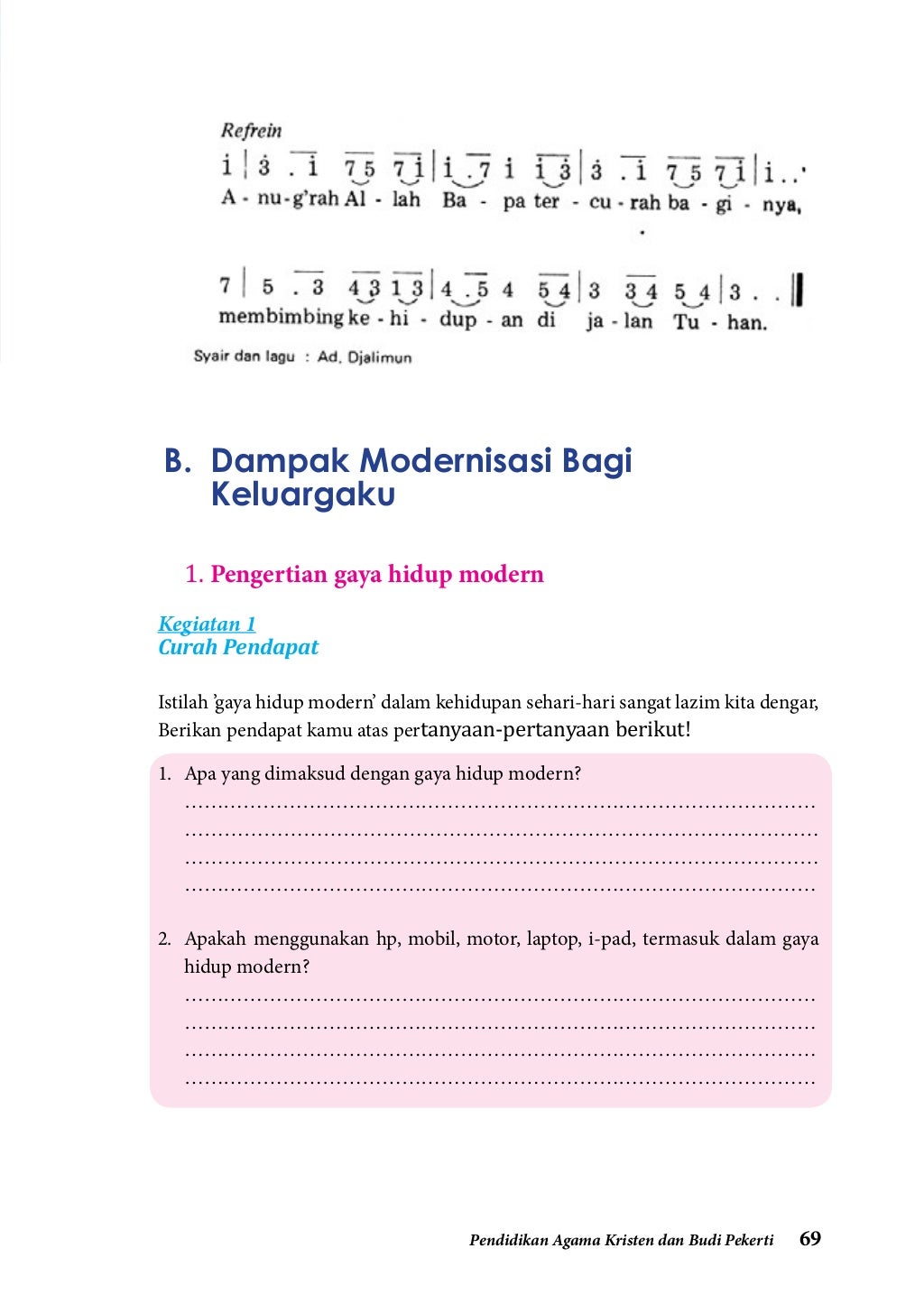 Soal Agama Kristen Kelas Xi LEMBAR EDU