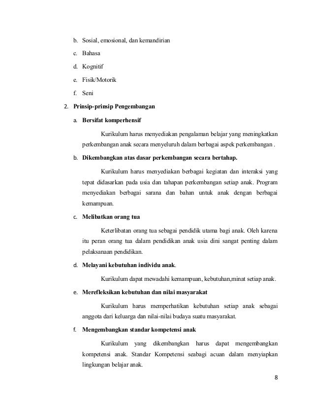 Pendidikan Anak Usia Dini Formal