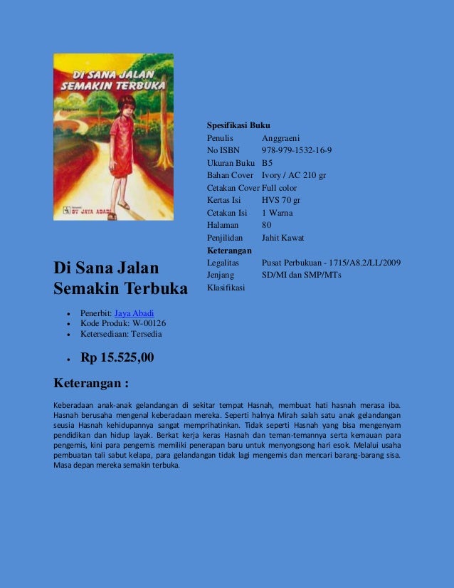 Buku Pengayaan Bahasa Indonesia, dipasarkan oleh 