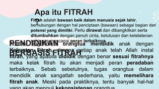 Apa Itu Fitrah dan Bagaimana Cara Menjaganya?