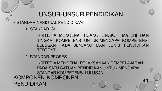 Pendidikan Dan Pembelajaran