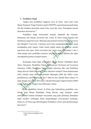 Pendidikan di republik rakyat cina