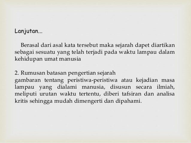 ILMU SEJARAH (PENGANTAR ILMU SOSIAL)