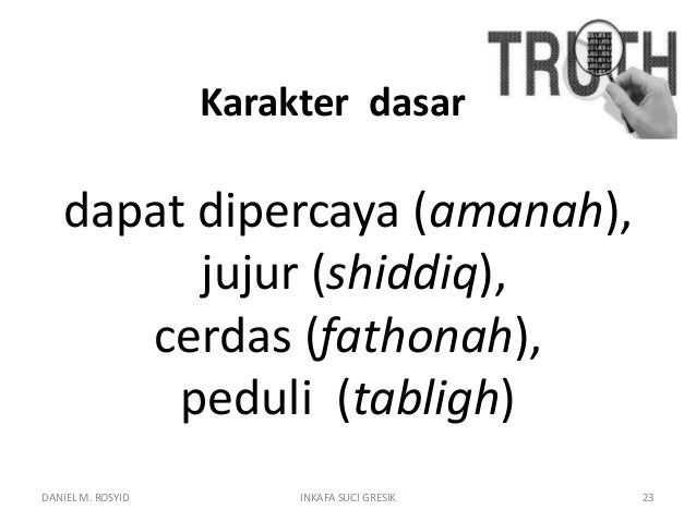 Hasil gambar untuk pemimpin berkarakter jujur, amanah, cerdas+gambar