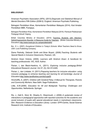 Pendidikan inkusif | PDF
