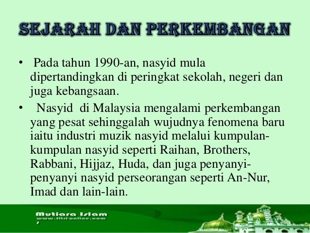 Pendidikan islam ( muzik ) Pendidikan islam ( muzik )