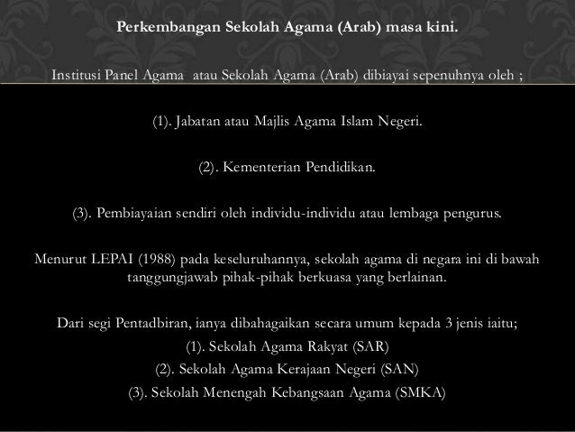 Pendidikan islam di malaysia