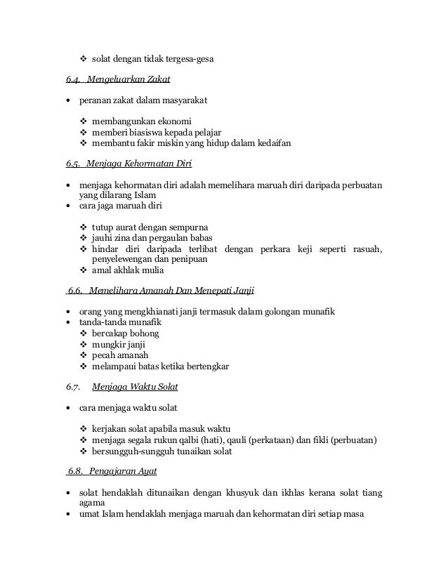 Pendidikan Islam Tingkatan 4 Pendidikan Islam Tingkatan 4