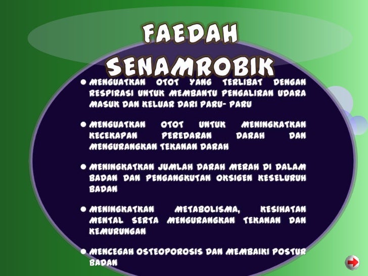 senam robik in english