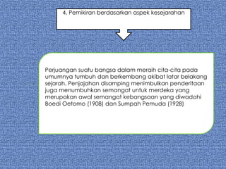 MENURUT Prof.Dr.
Wan Usman:
Wawasan Nusantara
adalah cara pandang
bangsa
Indonesia mengenai diri
dan tanah airnya sebagai
negara
kepulauan dengan semua
aspek kehidupan yang
beragam.
MENURUT Kelompok kerja
LEMHANAS 1999:
Wawasan Nusantara adalah cara
pandang dan sikap
bangsa Indonesia mengenai diri
dan lingkungannya yang serba
beragam dan bernilai strategis
dengan mengutamakan
persatuan dan kesatuan bangsa
serta kesatuan wilayah dalam
menyelenggarakan kehidupan
bermasyarakat, berbangsa dan
bernegara untuk mencapai
tujuan nasional.
 