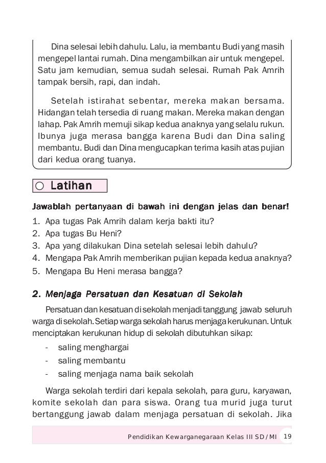 Contoh Perilaku Yang Mencerminkan Persatuan Dan Kesatuan Di Sekolah Python