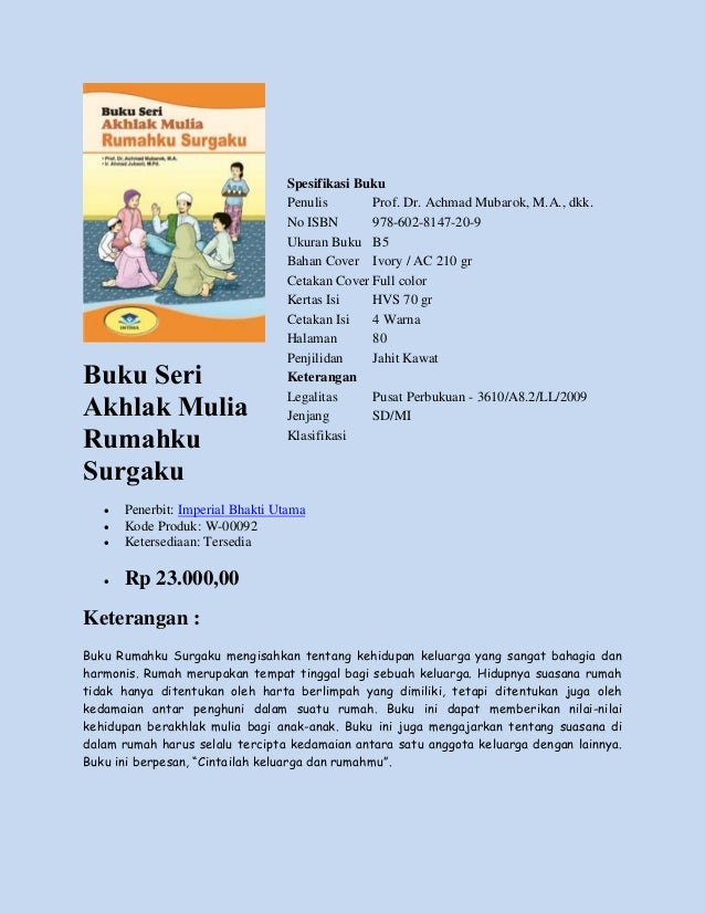 Buku Pendidikan Kewarganegaraan dipasarkan oleh Perusahaan 