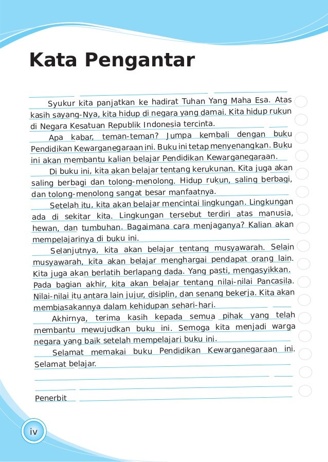 Pendidikan kewarganegaraan bse kelas 2 sd