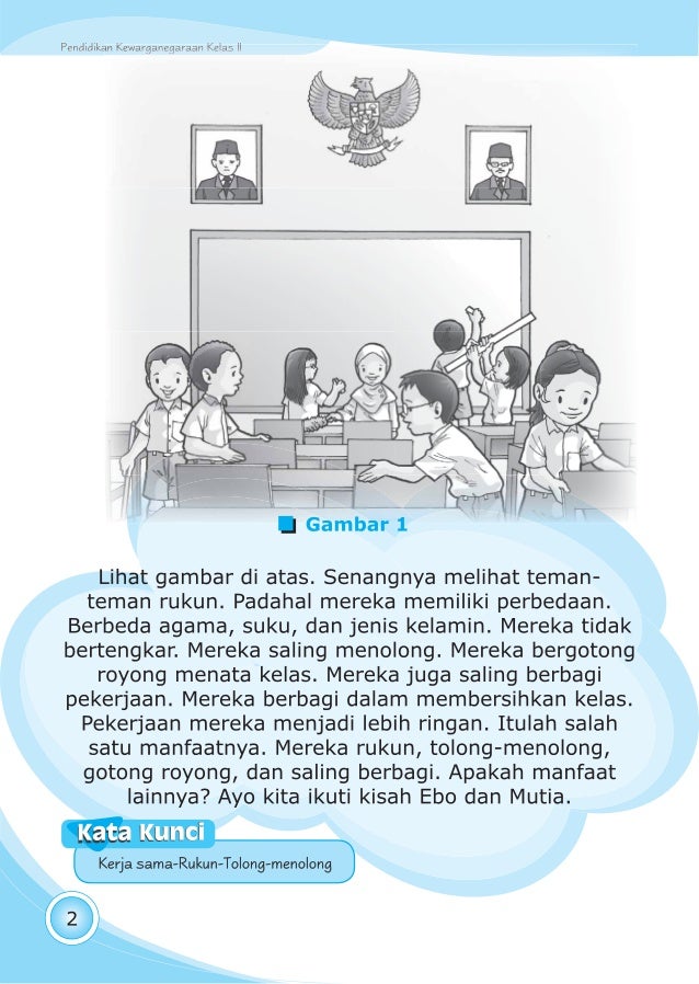Pendidikan Kewarganegaraan Bse Kelas 2 Sd