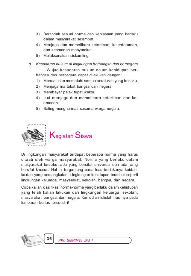 Pendidikan kewarganegaraan 1_kelas_7_parsono_2009_2