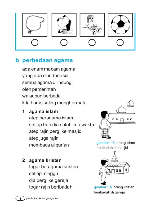 Pendidikan Kewarganegaraan Kelas 1 Sarjan