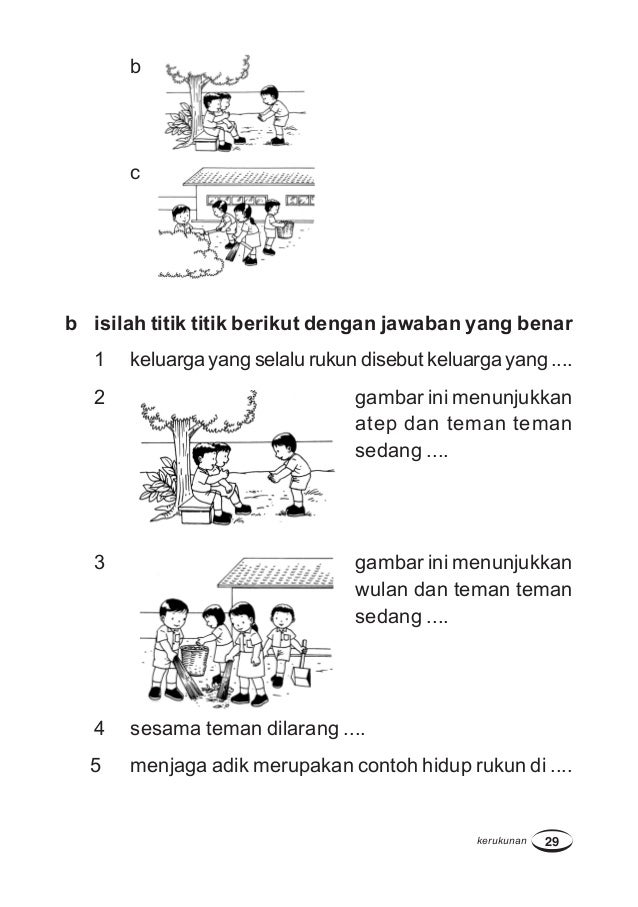 Pendidikan Kewarganegaraan Kelas 1 Sarjan