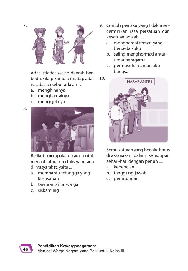 Pendidikan kewarganegaraan, menjadi warga negara yang baik 