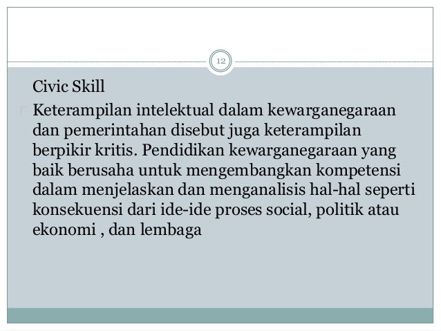 Pendidikan Kewarganegaraan Pkn Sebagai Sarana Pendidikan