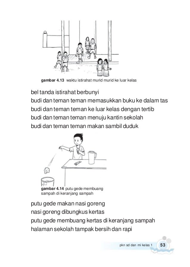 Pendidikan kewarganegaraan untuk kelas 1 - karsono