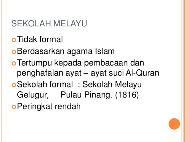 Pendidikan malaysia