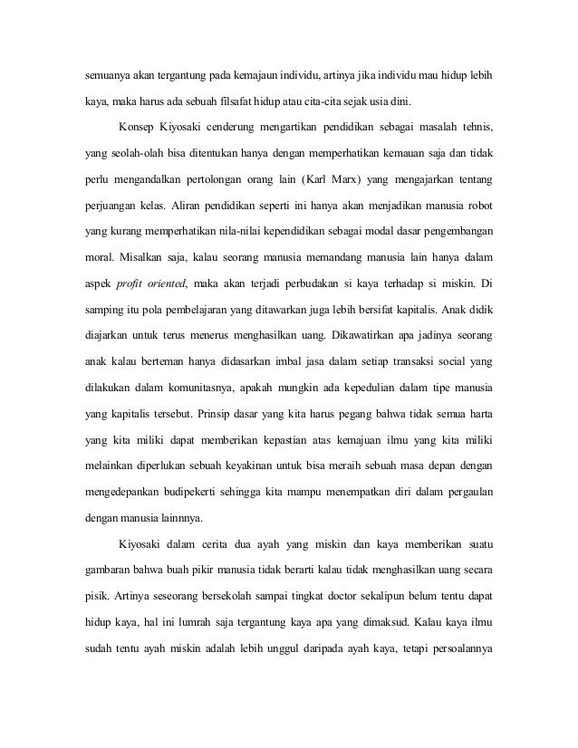 Pendidikan Merupakan Hal Yang Terpenting Dalam Kehidupan Kita