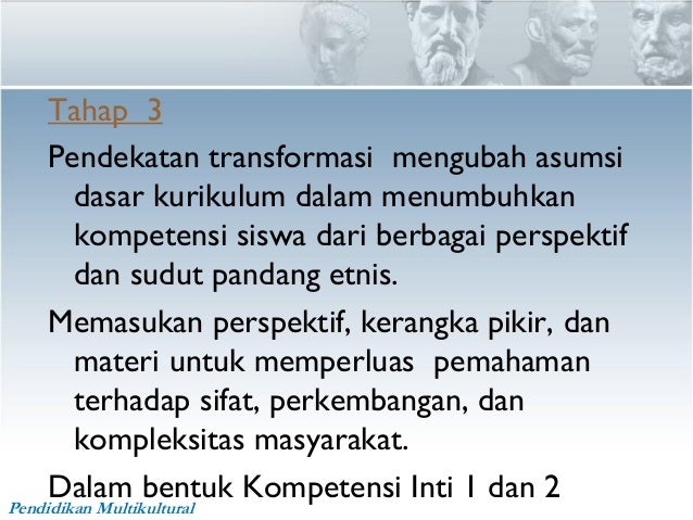 Pendidikan Multikutural Diklat Calon Pengawas