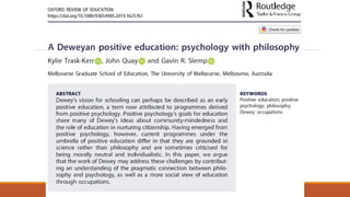 Pendidikan positif  (Intervensi Psikologi Positif dalam Pendidikan)