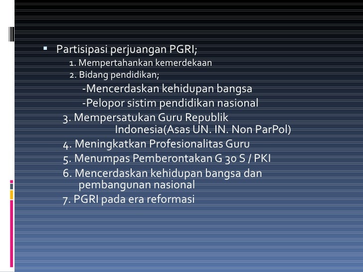 Pendidikan sejarah perjuangan persatuan guru republik 