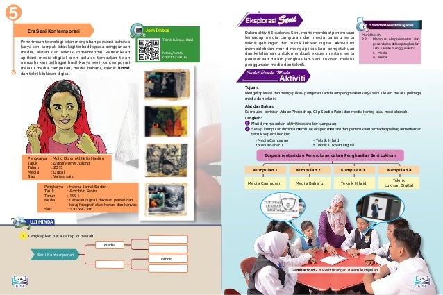 pendidikan seni visual tingkatan 3 lukisan