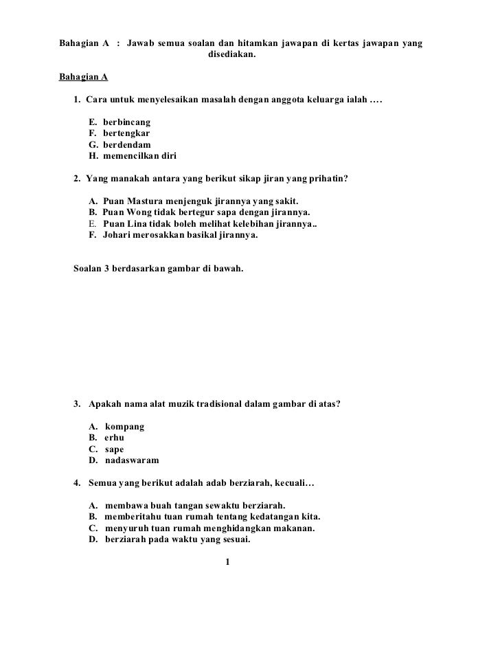 Pendidikan sivik tahun 5