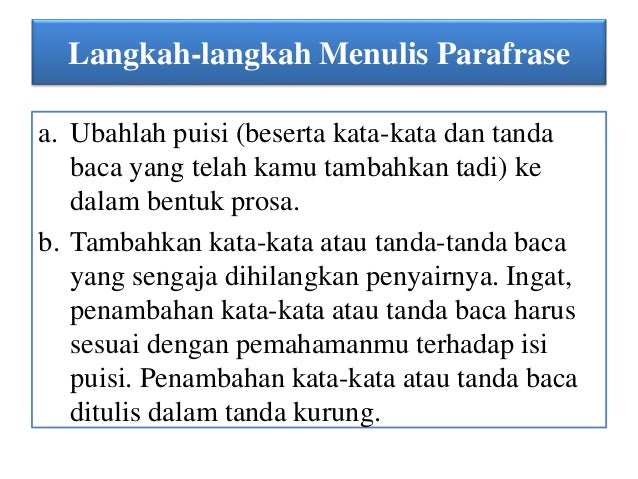 Pendalaman materi bahasa indonesia sd