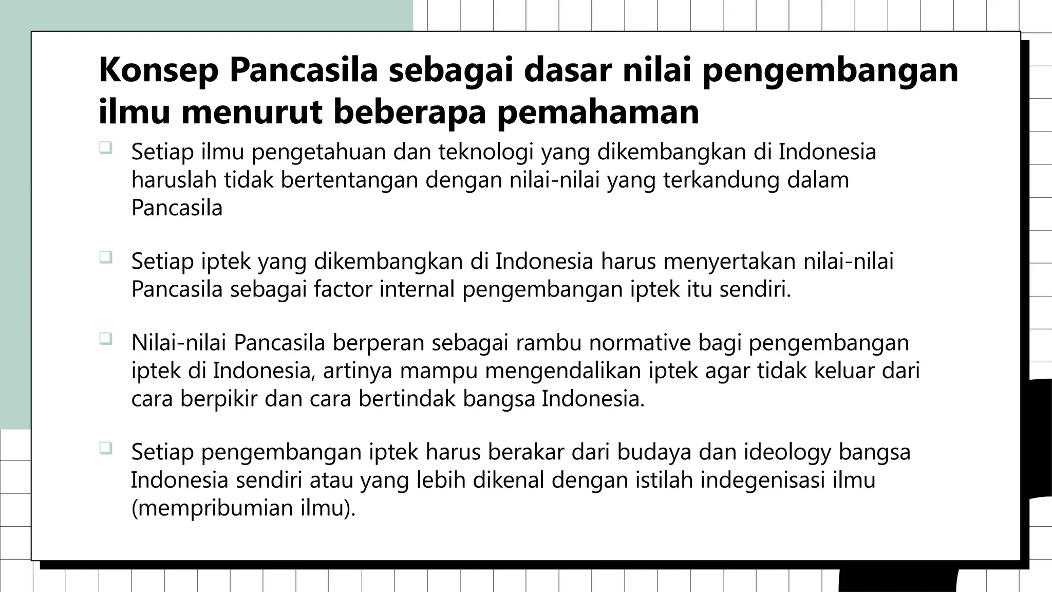 PPT Pancasila sebagai Dasar Nilai dalam Pengembangan Ilmu.pptx