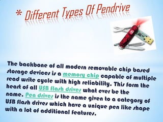 Pendrive | PPTX