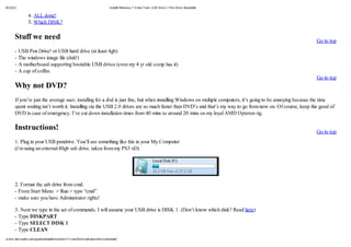 Pen drive bootable